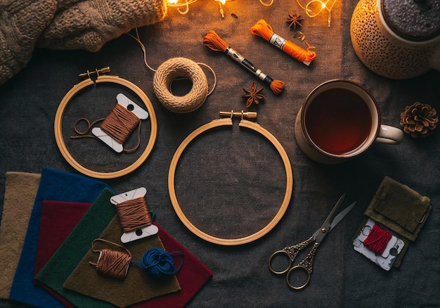 Tamborek i nici na stole